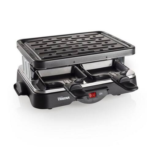 Tristar Tristar raclette Tristar raclette Grill/ Tischgrill pour bis zu 4 Personen – avec Ein-/ A, 4 Pfännchen -