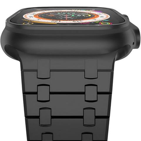 APPLE S&T Design Bracelet pour montre connectée Apple montre Armband Ultra 2 49mm 45mm 44mm 42mm, Ersatz Solides