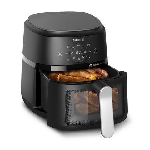 PHILIPS air fryer Airfryer 2000 NA221/00, avec 4.2L, Sichtfenster, 1500 W, RapidAir Technologie et 13 Kochfunktionen;