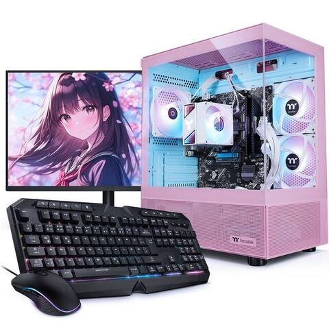 Kiebel Kiebel Zindarella V PC gamer-Komplettsystem (27", AMD Ryzen 5 AMD Ryzen 5 5600GT, Radeon, 32 GB RAM, 1000 GB