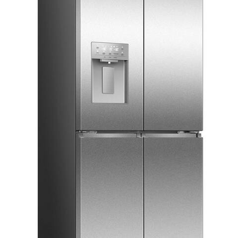 HISENSE Multi Door RQ5P470SYID, 178,5 cm hoch, 79,4 cm breit, Wasser-/Eisspender, Total NoFrost, Metal Cooling