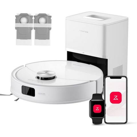 ROBOROCK robot aspirateur Q10 S5+ robot aspirateur avec Wischfunktion, 10.000 Pa HyperForce Saugkraft, (Upgrade von S8