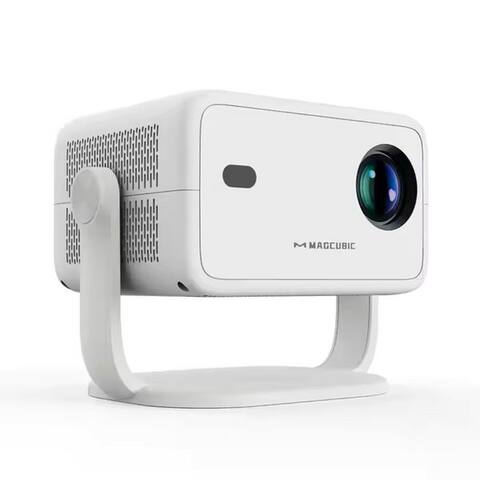Magcubic Magcubic Magcubic Tragbarer Mini Projektor projecteur L018 4K Android 11 WiFi6 Portabler Projektor (6000 lm,