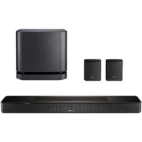 BOSE Set: Smart barre de son+Bass 500+Rear Speaker barre de son Stereo (Bluetooth, WiFi, 40 W)