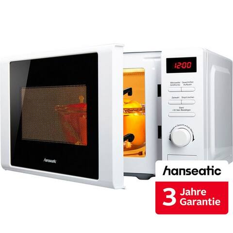 Hanseatic Hanseatic micro-ondes AG720CGE-PM, 2 in 1, Grill, micro-ondes, 20 l, inkl. 3 Jahre Herstellergarantie