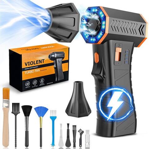 Fosmet FOSMET aspirateur à main Electric Air Duster 300000 RPM Super Power Staubgebläse Druckluftspray, 200 W,
