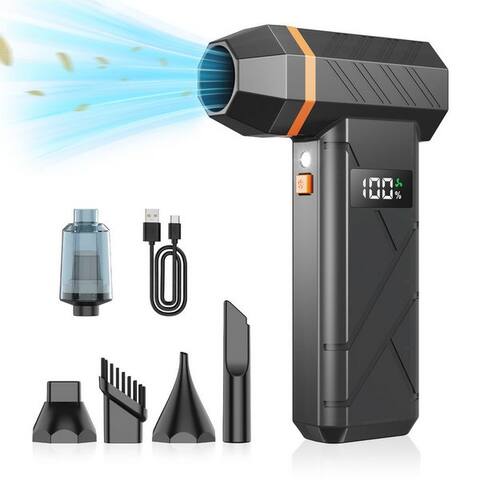 Inse INSE Akku-aspirateur à main L1-M Elektrischer Air Duster, 180 W, beutellos, 140000U/min, 4