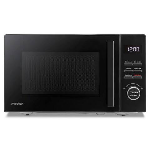 Medion® Medion® micro-ondes MD12021, micro-ondes, Grill, 20 l, 20 L, 800 W, 1000 W Grill, 9 Automatik-Programme,