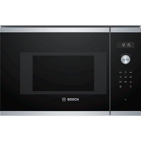 BOSCH Einbau-micro-ondes BFL524MS0, micro-ondes, 20 l, 7 Automatikprogramme & einfache Reinigungsunterstützung