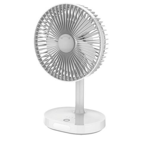 Platinet Platinet Tischventilateur PRDF0326, 19 cm Durchmesser, ventilateur avec 3000 mAh et Nachtlumière