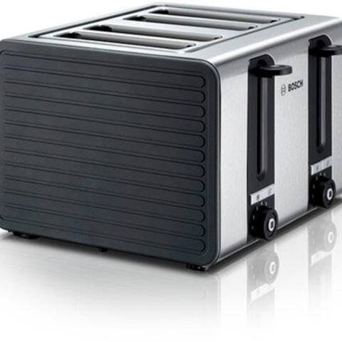 BOSCH grille-pain TAT7S45, 4-Schlitz grille-pain, avec Abschaltautomatik, 4 kurze Schlitze, 1800 W, idéal pour 4