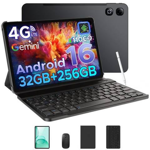 DOOGEE TABG6max 13.4'' Android 16 11000mAh 256GB avec clavier/Stift/souris tablette (13.4", 256 GB, Android 16, 4G,
