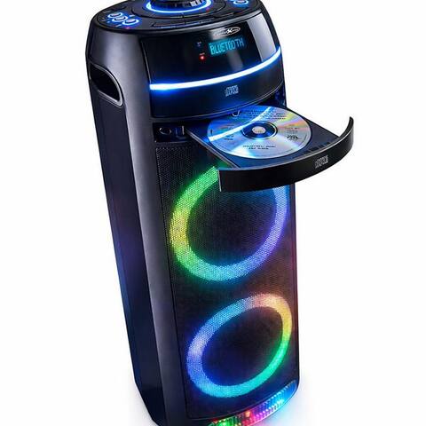 Reflexion Reflexion PS10BTCD avec eingebauten lecteur CD et XMR Bass Technology! Party-enceinte (Bluetooth, 480 W,