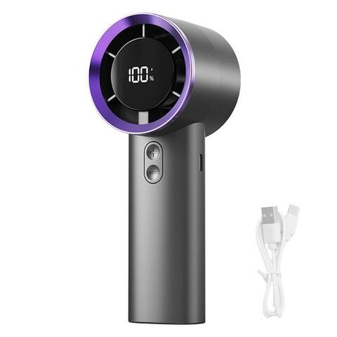 Senmudi Senmudi Handventilateur Tragbarer Handventilateur Einstellbare Geschwindigkeit (1-100)Gang-Wind,