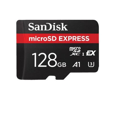 SANDISK microSDXC Express funktioniert avec Nintendo switch 2 carte mémoire (128 GB, UHS-I Class 10)