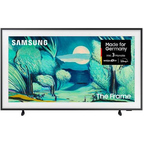 SAMSUNG GQ50LS03FAU QLED-téléviseur (125 cm/50 pouces, 4K Ultra HD, TV connectée, The Frame, Mattes écran, Art Mode,