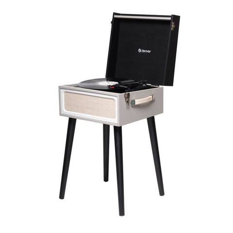 Denver Denver VPR-250 platine vinyle (Riemenantrieb, avec umfangreichen Anschlussmöglichkeiten, MP3 Encoding et