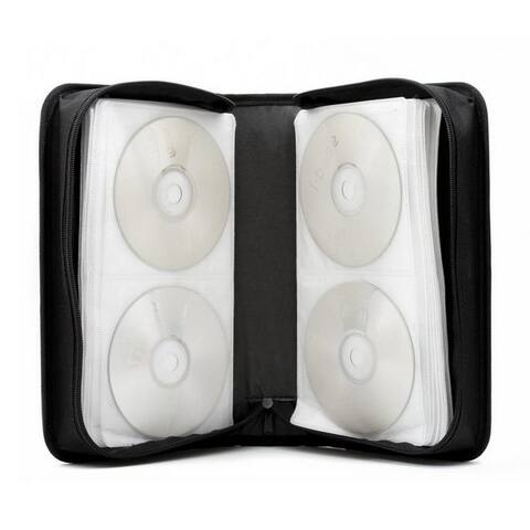 Goods+Gadgets Goods+Gadgets DVD-Coque Goods+Gadgets CD/DVD Wallet – Robuste DVD Coque & Organizer aus Nylon, Disc-Organizer