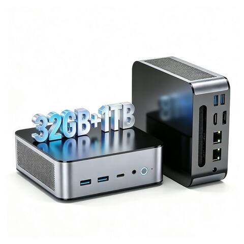 Rolipo Rolipo Mini PC, Intel Core i7-11390H, 32GB DDR4 1TB SSD, Windows 11 Pro mini PC (Intel Core i7, Intel Iris Xe