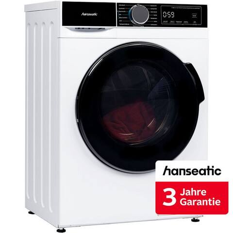 Hanseatic Hanseatic lave-linge HWMA814B, 8 kg, 1400 U/min, inkl. 3 Jahre Herstellergarantie