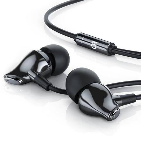 Liam&Daan LIAM&DAAN Ceramic High End Earphone "Swan" 3,5 mm Klinkenanschluss, 8mm Treiber Écouteurs intra-auriculaires