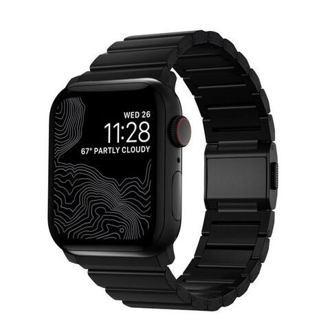 Nomad Bracelet pour montre connectée Titanium Band V2, pour Apple montre, 42/44/45/49 mm