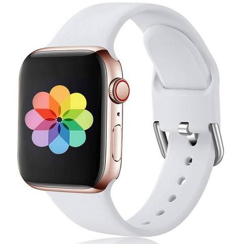 CoolGadget Bracelet pour montre connectée Fitnessarmband aus TPU / Silikon, pour Apple montre 1 - 4 / 5 / 6 / 7 / 8