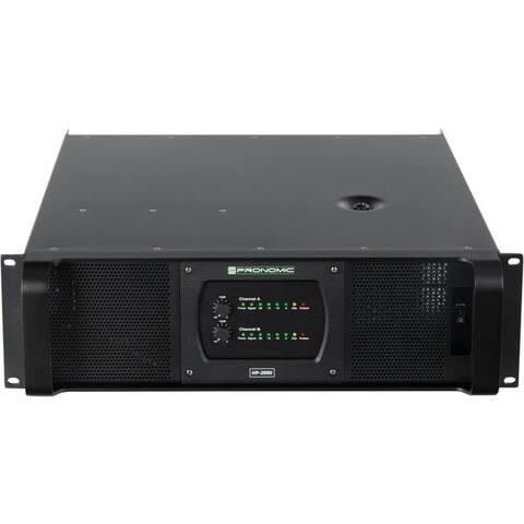 HP Pronomic HP-2000 Endstufe 2x 4500 W Amplificateur audio (Nombre de canaux: 2, 9000 W, Zweikanalige Endstufe avec