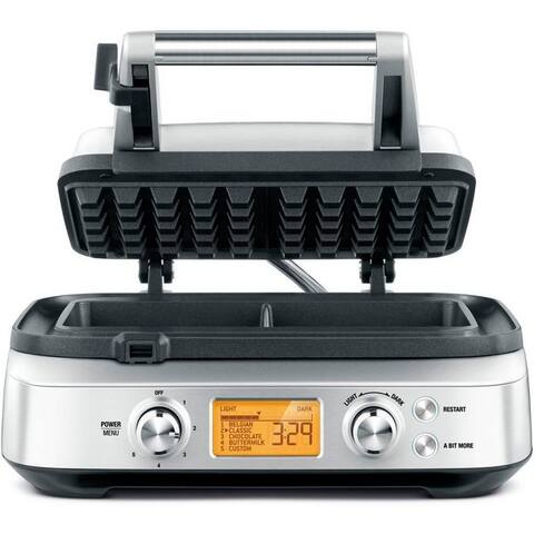 SAGE gaufrier SWM620BSS the Smart Waffle Pro, 1000 W