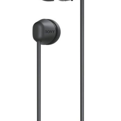 SONY In-Ear Casque WI-C100 Écouteurs intra-auriculaires (commande vocale)