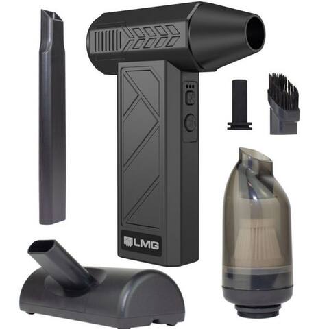 Lmg LMG Germany Akku-aspirateur à main 2-in-1 Akku-aspirateur à main & Gebläse, 5000 mAh, 60 Min., 140 W,