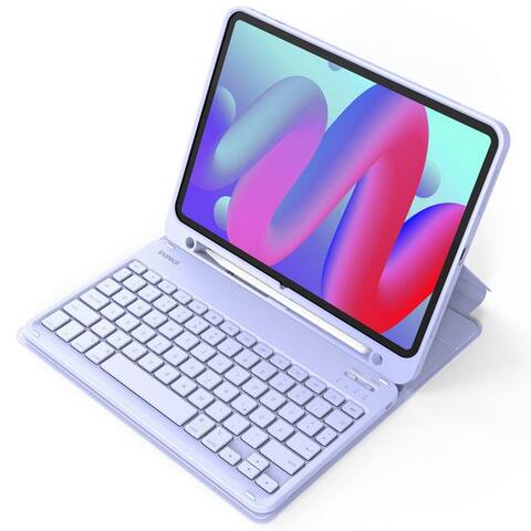 Inateck Inateck clavier Coque pour iPad 11Gen A16, iPad 10, iPad Air 11'' M4 M3 iPad-clavier