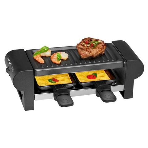 Clatronic CLATRONIC raclette RG 3592, raclette Grill pour 2 Personen, Platzsparend