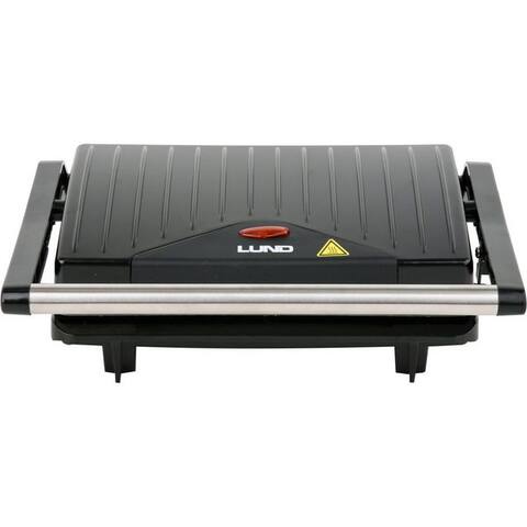 Lund Let 2-in-1-grill à sandwich grill à sandwich avec Grillplatte, 750W, 23 x 14,5 cm, 750 W