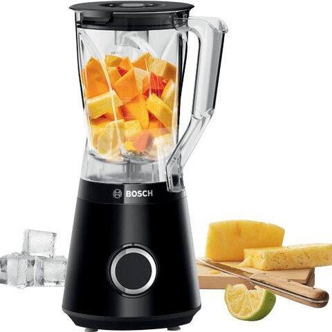 BOSCH Standblender VitaPower Serie 4 MMB6141B, 1,5 L Behälter, 30.000 U/Min, Noir, 1200 W, Behälter aus Tritan,