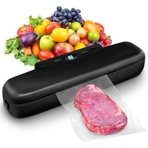 Tuwena TUWENA sous-vide sous-vide avec 10 Vakuumier-Beutel, One-tactile-Vakuumversiegelung, Vakuumiergerät pour