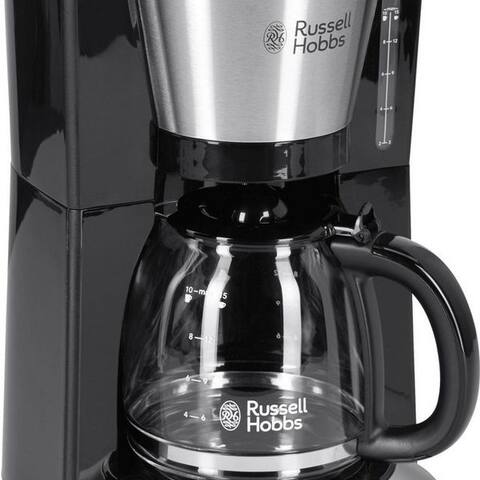 Russell RUSSELL HOBBS cafetière filtre Adventure 24010-56, 1,25l Kaffeekanne, Papierfilter 1x4, avec Glaskanne, 1100