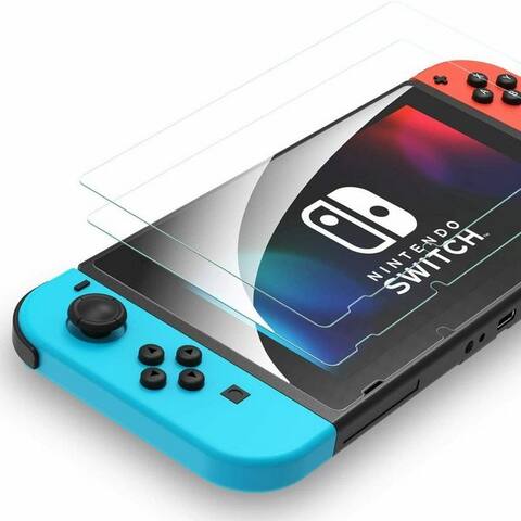 NINTENDO MSM Schutzfolie 2X Schutzglas pour Nintendo switch Panzerfolie écran Schutz 9H