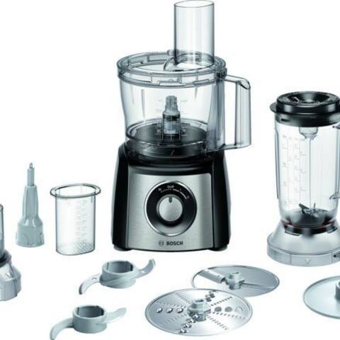 BOSCH robot de cuisine MCM3PM386 MultiTalent 3 Plus, 900 W, 2,3 l Schüssel, schneiden et raspeln (fein,grob),