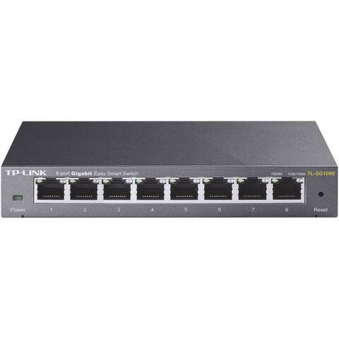 TP-LINK 8-Port-Gigabit-Unmanaged Pro switch TL-SG108E Netzwerk-switch
