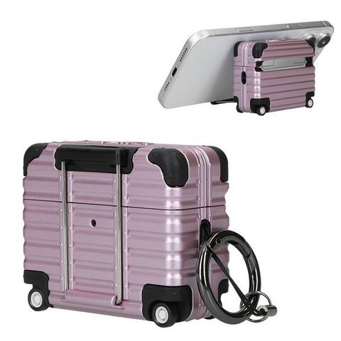 kwmobile Étui de protection pour casque Casque Case pour Apple AirPods Pro 3 Coque, Koffer-Design Écouteurs