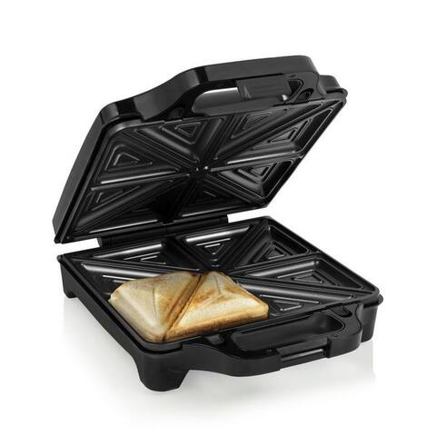 Princess PRINCESS grill à sandwich Princess 127006 grill à sandwich XXL – Große Fläche – Abnehmbare Platten, 1600 W,