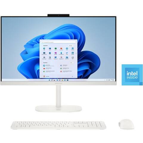 HP 24-cu0211ng All-in-One PC (23,8 pouces, Intel N150, Intel Graphics, 8 GB RAM, 512 GB SSD)