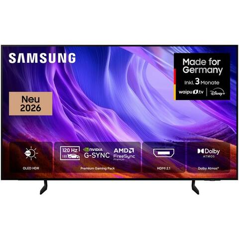 SAMSUNG GQ83S85HAE OLED-téléviseur (210 cm/83 pouces, 4K Ultra HD, TV connectée, HDR 10+ Bild, Premium Gaming Pack