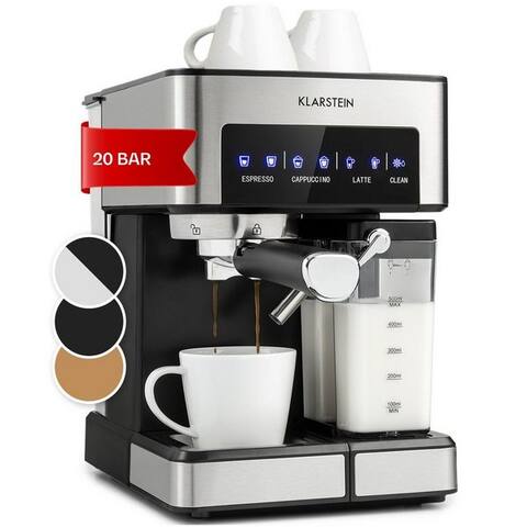 Klarstein Klarstein cafetière filtre, 1.8l Kaffeekanne, Gemahlener Kaffee et Pads: 2-in-1- Nutzung zum flexiblen