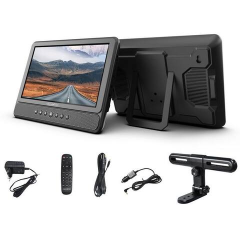 Reflexion Reflexion DVD1052N Portabler DVD-Player (Akku, USB, 12V Auto-Adapter, 230V Netzteil, inkl.