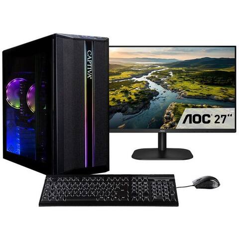 Captiva CAPTIVA Power Starter R80-029 TFT Betle PC professionnel-Komplettsystem (68,6", AMD Ryzen 7 Ryzen 7 5700G,
