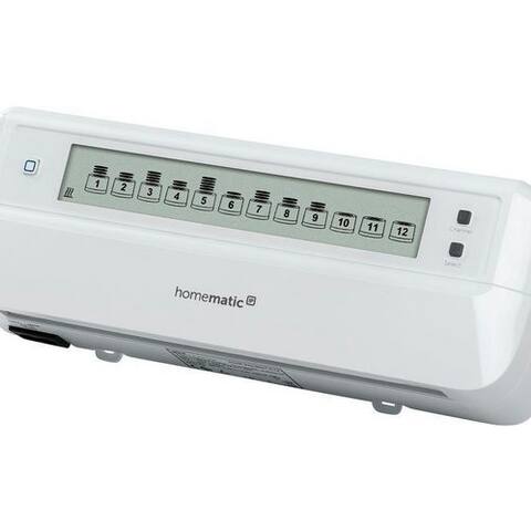 Homematic Homematic IP Heizkörperthermostat Fußbodenheizungsaktor – 12-fach, motorisch (153621A0)