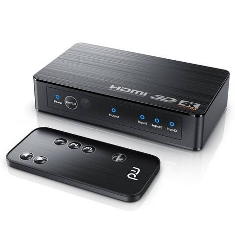 Primewire Primewire Audio / Video Matrix-switch HDMI switch 4K 60Hz UHD, HDMI 2.0b Verteiler 4k 60Hz UHD, 3 Port,