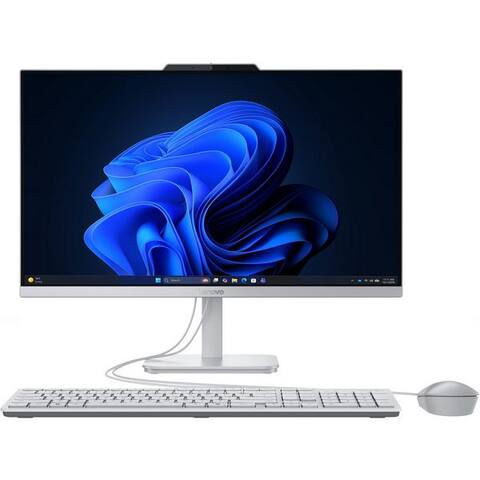 LENOVO AIO A105a All-in-One PC (23,8 pouces, AMD Ryzen 5 40, Radeon™ 610M, 16 GB RAM, 512 GB SSD)